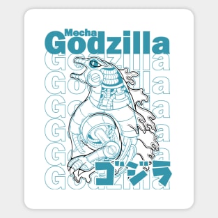 Mecha Godzilla Magnet